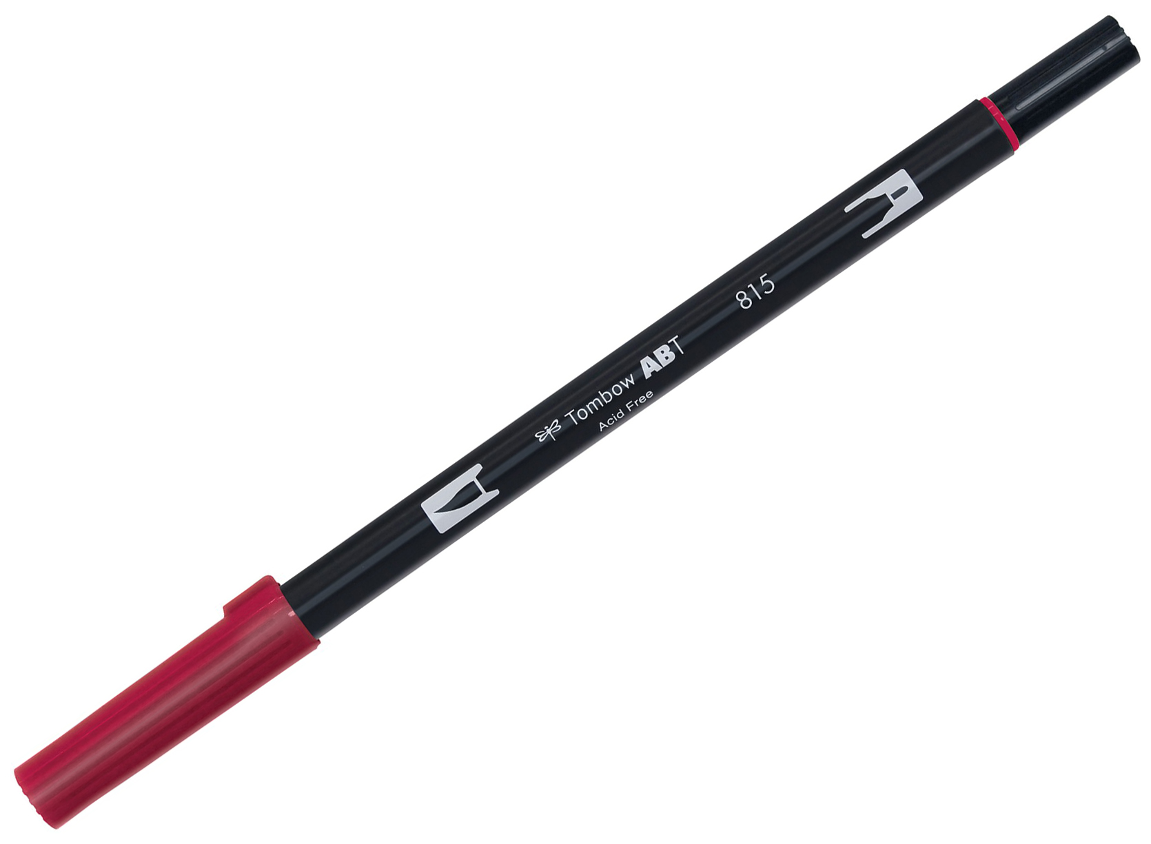 Брашпен Tombow ABT Dual Brush Pen 815 вишневый
