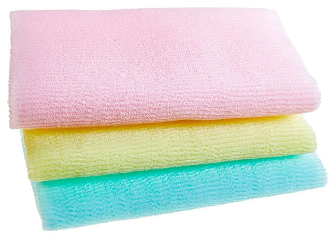 Мочалка для тела Sungbo Cleamy Roll Wave Shower Towel мочалка для тела can do кремовые пузыри а в ассортименте 32х100 см