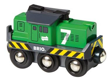 Локомотив железной дороги на батарейках Brio 33214 дети железной дороги