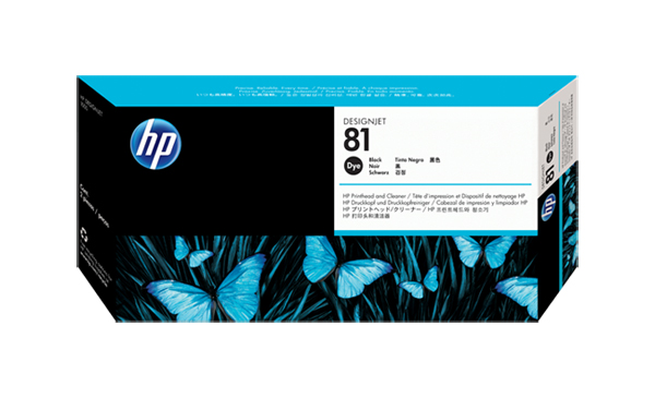 фото Картридж для струйного принтера hp 81 (c4950a) black