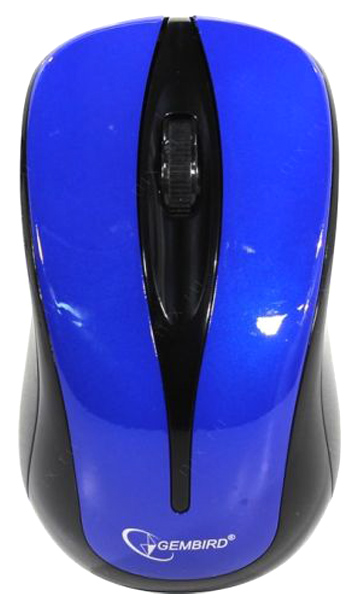 Беспроводная мышь Gembird MUSW-325-B Blue/Black