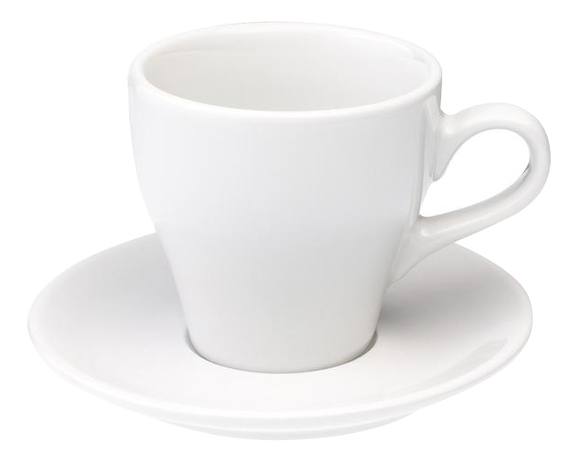 

Чайная пара LOVERAMICS tulip C087-01BWH/C087-02BWH