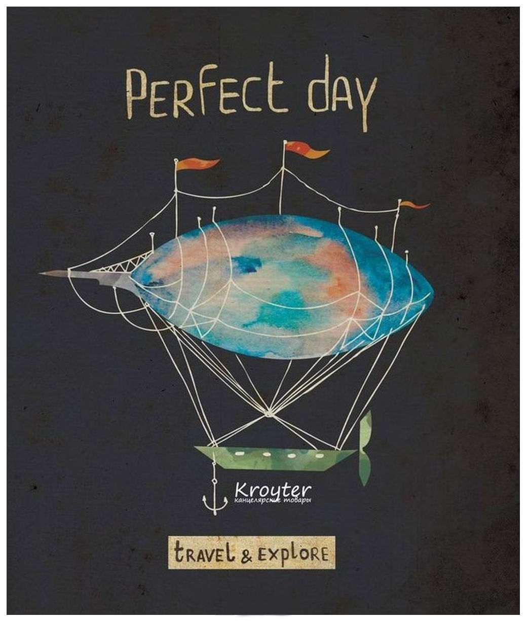 фото Тетрадь общая в клетку kroyter perfect day, 48 л., 1 шт.