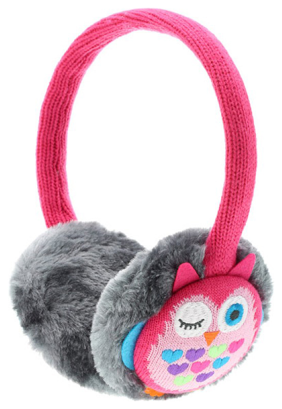 фото Наушники kitsound ksmfowl2 pink/grey