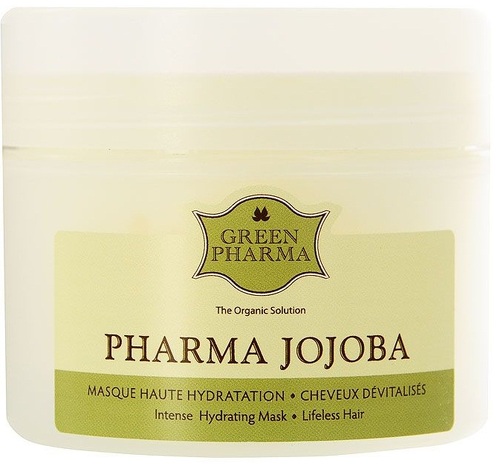 Маска для волос GREENPHARMA Pharma Jojoba С маслом жожоба 250 мл green skincare увлажняющая маска с маслом жожоба авокадо и какао hydra