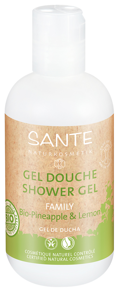 

Гель для душа Sante Shower Gel Organic Pineapple & Lemon 200 мл, shower Gel Organic Pineapple & Lemon