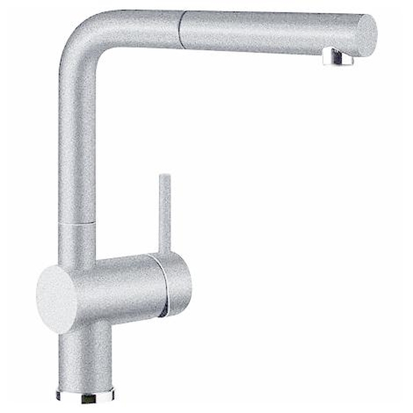 

Смеситель для кухонной мойки Blanco LINUS 516701 серый шелк, LINUS