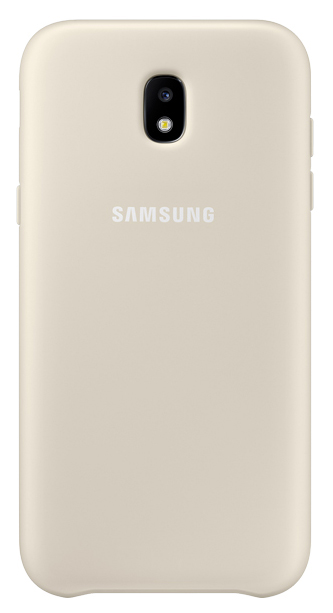 фото Чехол samsung galaxy j3 (2017) dual layer gold (ef-pj330cfegru)