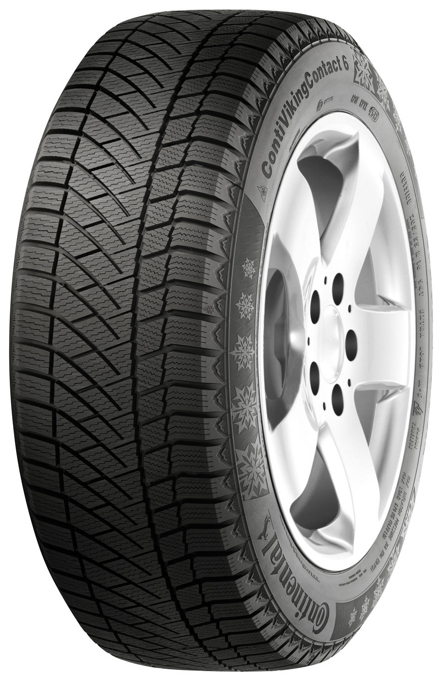 

Шины Continental ContiVikingContact 6 225/55 R17 101T (до 190 км/ч) 0344619, VikingContact 6