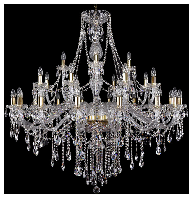 

Люстра подвесная Bohemia Ivele Crystal 1415/16+8+4/460-132/G, 1415/16+8+4/460-132/G
