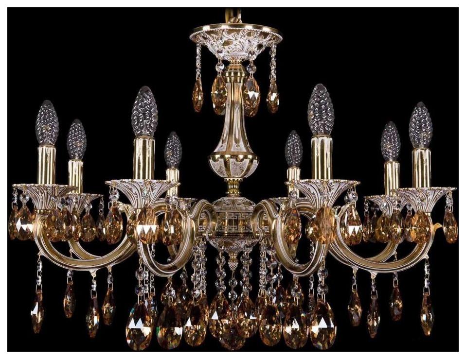 

Люстра подвесная Bohemia Ivele Crystal 1702/8/265/А/GW/K721