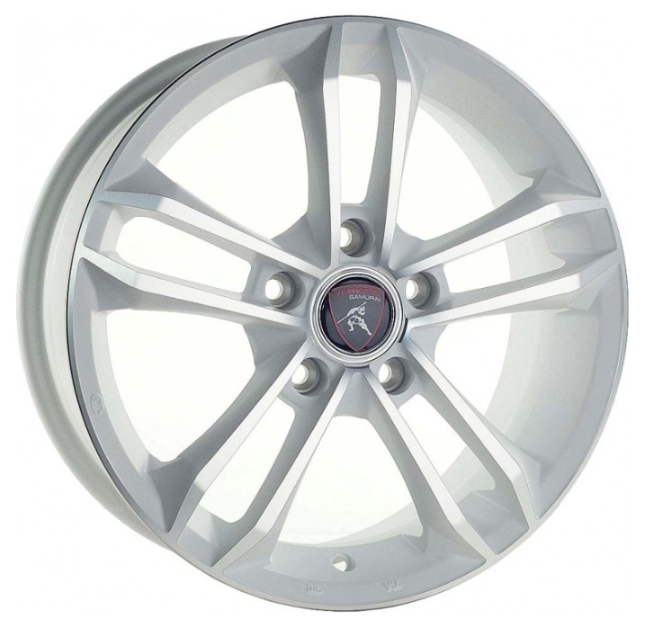 

Колесный диск YAMATO Samurai R16 6.5J PCD5x112 ET33 D57.1 (41014377), Белый, togo-no Misai