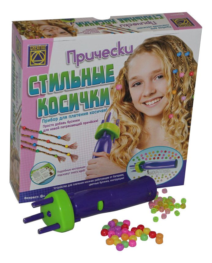 

Набор для создания украшений Creative Стильные Косички, Стильные Косички