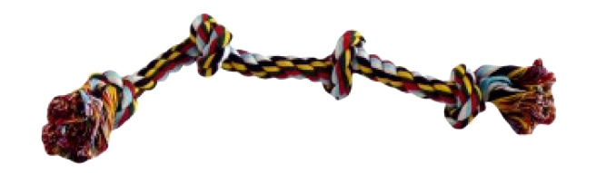 фото Грейфер для собак papillon веревка с 4 узлами, длина 60 см