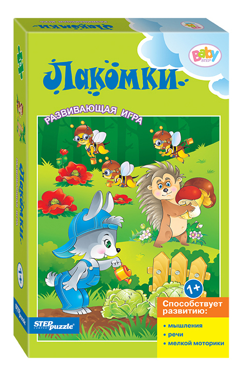 

Пазл Step Puzzle 17 деталей, Лакомки