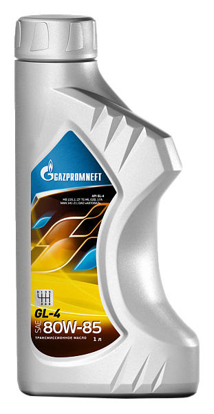Трансмиссионное масло GAZPROMNEFT 80w85 1л 2389901365