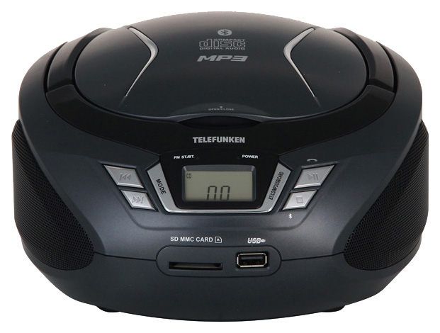 

Магнитола Telefunken TF-CSRP3495B Grey, TF-CSRP3495B