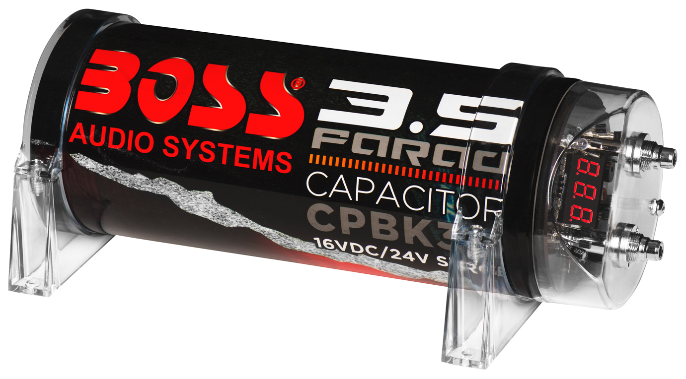 Конденсатор для автоакустики BOSS Audio Systems CPBK3.5 3,5Ф