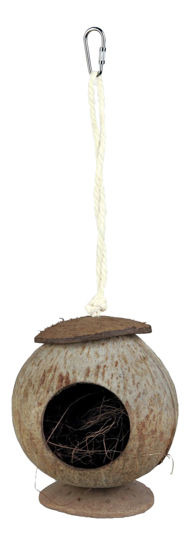 Домик для грызуна TRIXIE кокос, 31х13х13см, цвет коричневый, бежевый