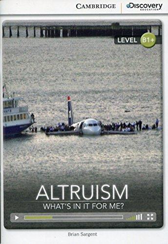 

Книга CDE B1+: Altruism: What's in it for Me Bk +Online Access