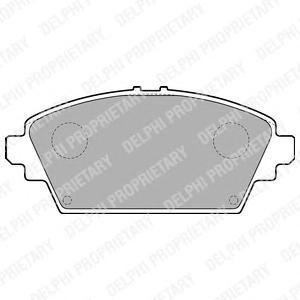 

Тормозные колодки DELPHI LP1732