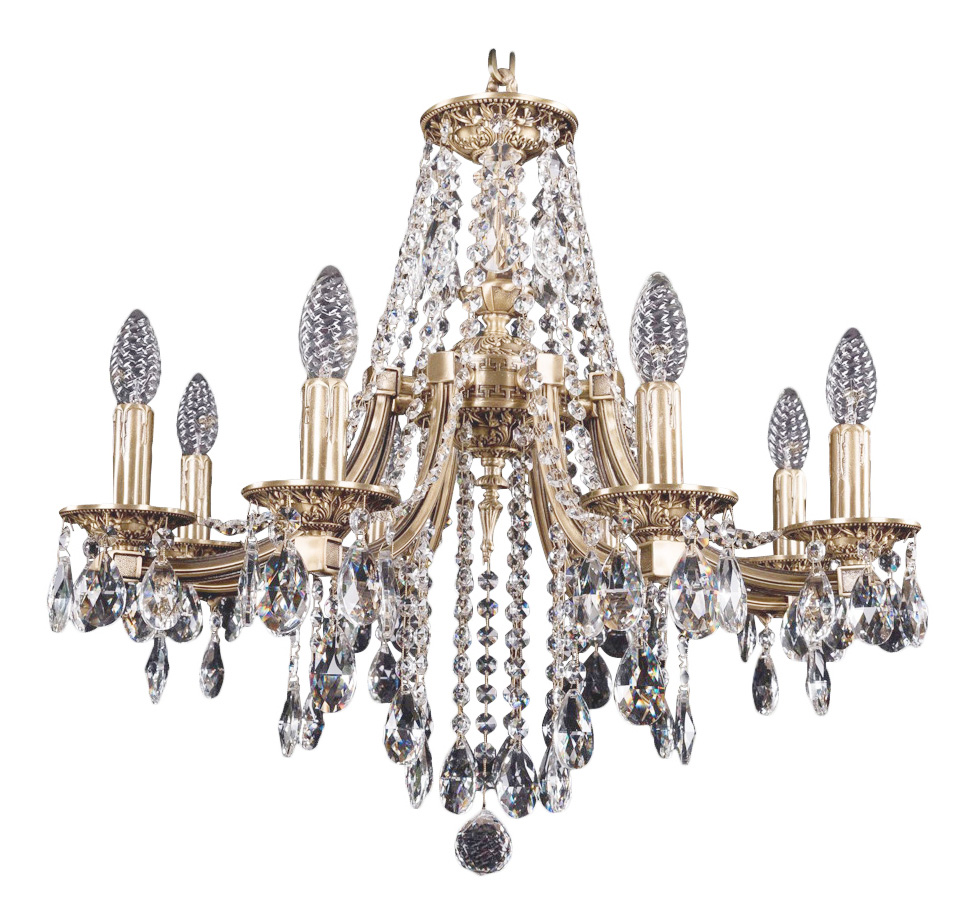 

Люстра потолочная Bohemia Ivele Crystal 1771/8/190/B/FP