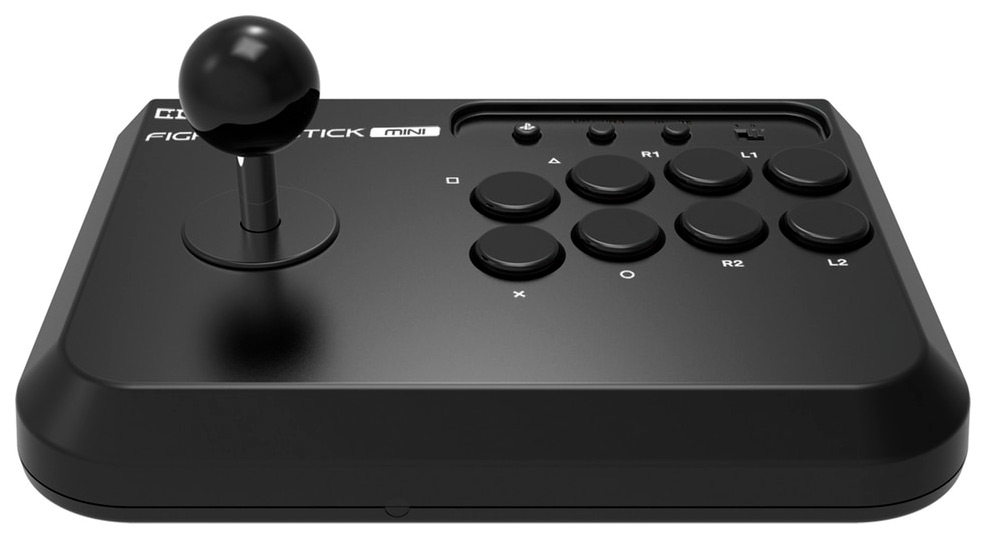 фото Аркадный контроллер hori fighting stick mini black (ps4-043e)