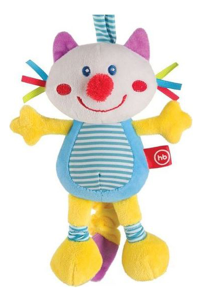

Подвесная игрушка FRISKY KITTY 0+ Happy Baby, FRISKY KITTY