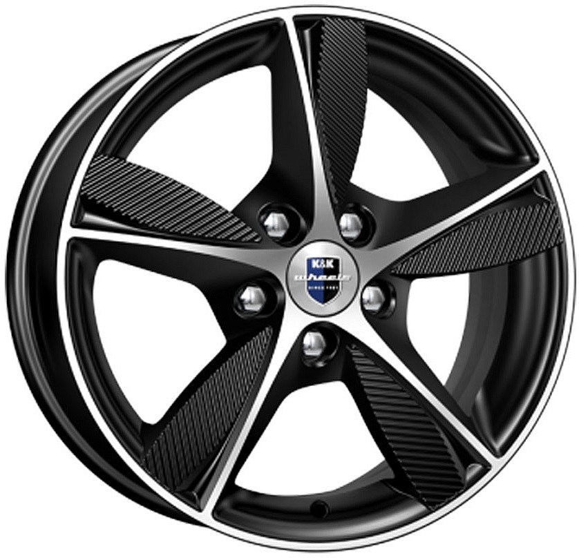 

Колесный диск K&K R16 6.5J PCD5x112 ET33 D57.1 WHS105174, Черный