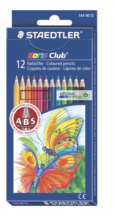 

Карандаши цветные NorisClub 12 цв. Staedtler, 144