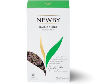 Чай черный Newby darjeeling 25 пакетиков