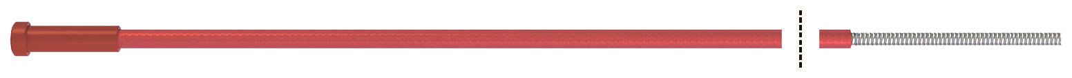 фото Канал направляющий 5,40 м диам, 1,0-1,2_сталь_красный (1 шт,) fubag