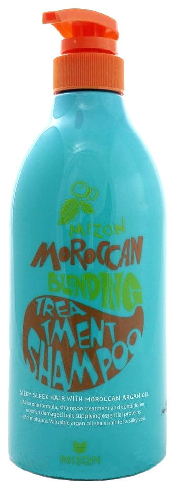 Шампунь Mizon Moroccan Blending Treatment Shampoo 800 мл шампунь дуо питание высокоинтенсивный keralex double nutrient shampoo пк1108 250 мл