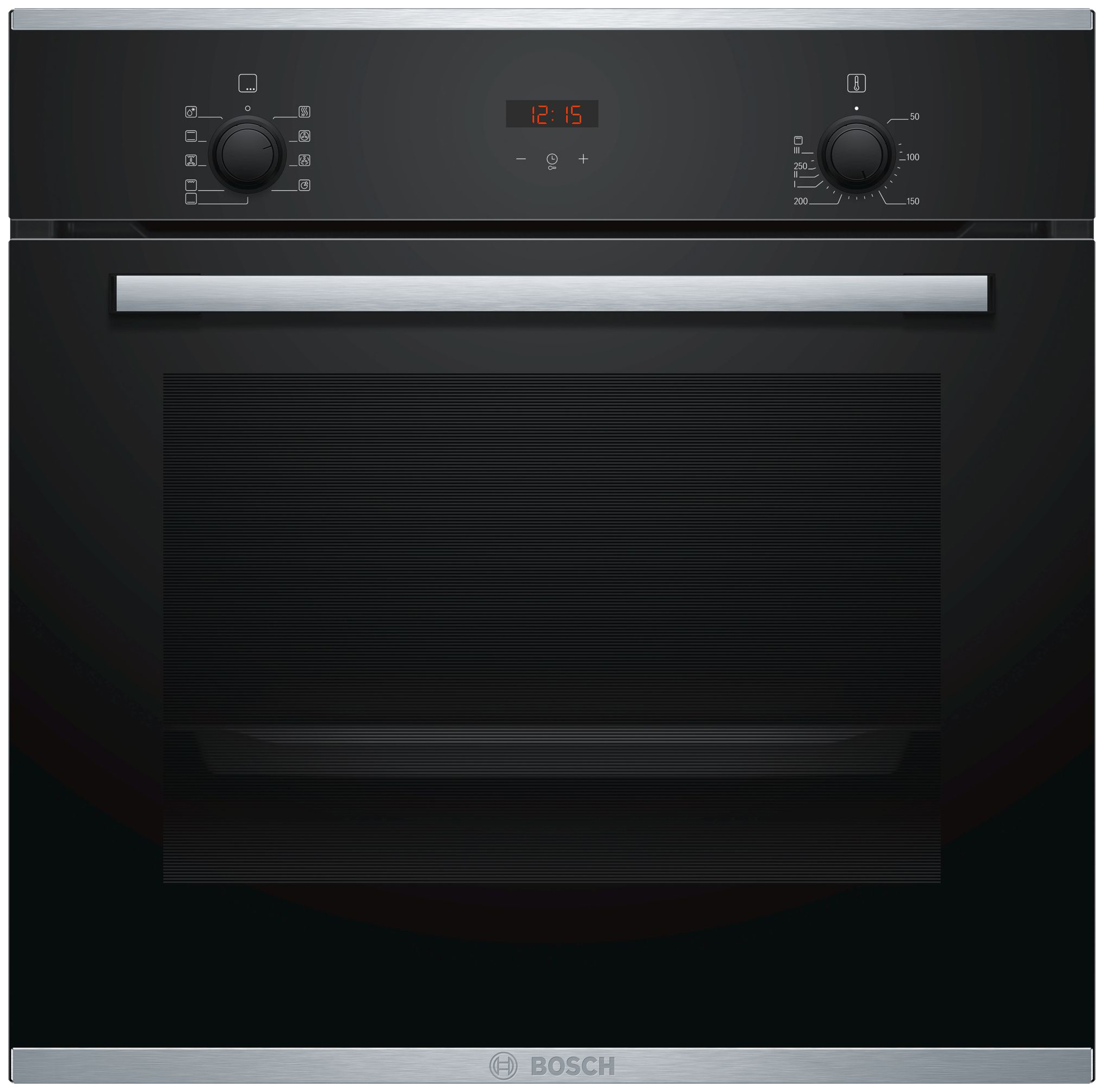 фото Встраиваемый электрический духовой шкаф bosch hbf214bb0r black