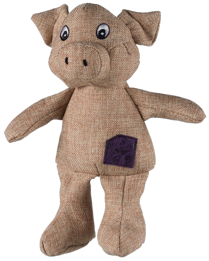 

Игрушка-пищалка для собак TRIXIE Pig Свинья из текстиля, коричневый, 30 см