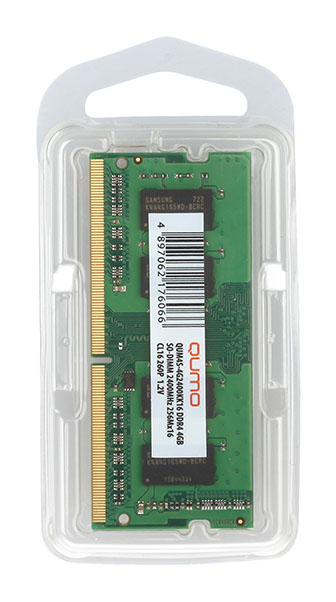 

Оперативная память QUMO QUM4S-4G2400KK16 23629