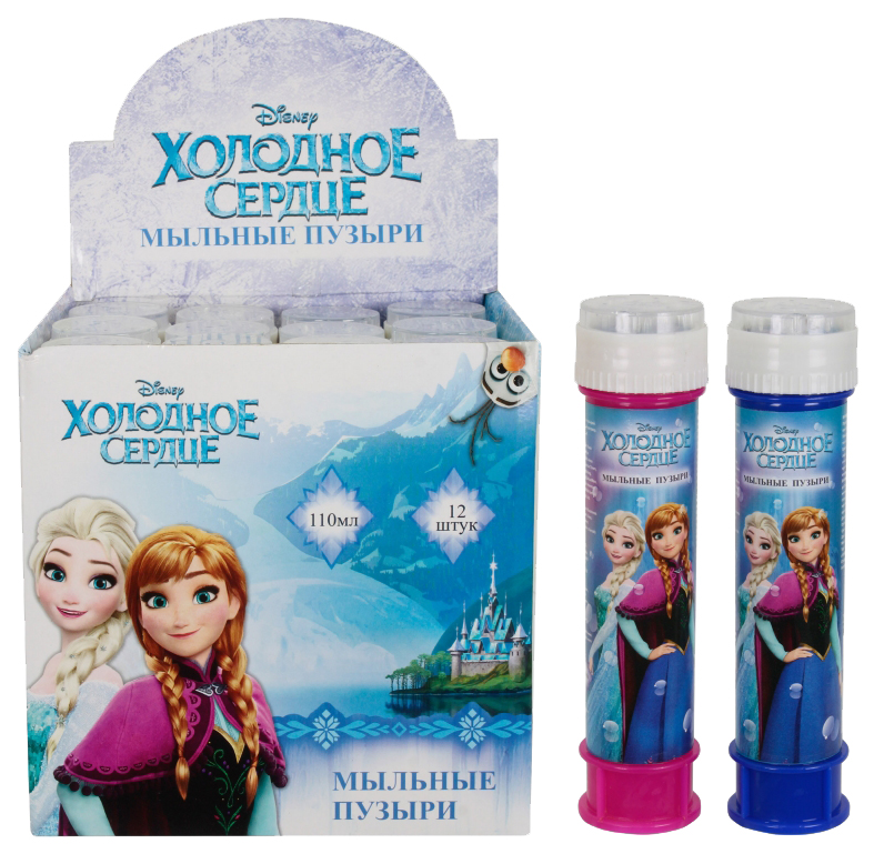 

Мыльные пузыри 1TOY Холодное сердце с игрой лабиринт 110 мл Т11497