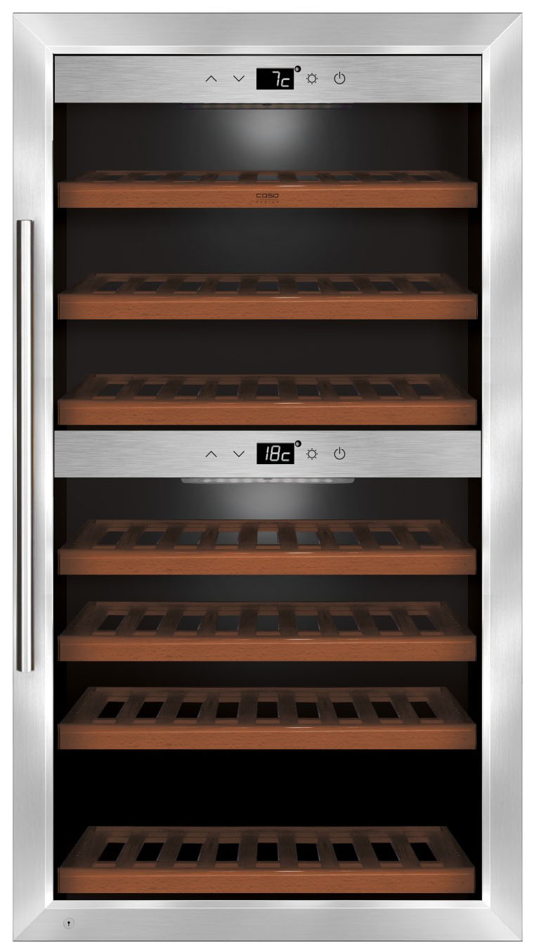 Винный шкаф CASO WineComfort 660 Smart Silver винный шкаф caso winechef pro 180 silver