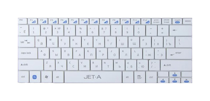 

Беспроводная клавиатура Jet.A SlimLine K7 White, SlimLine K7