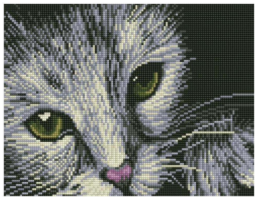 

Алмазная живопись LE084 "Кошачий взгляд"