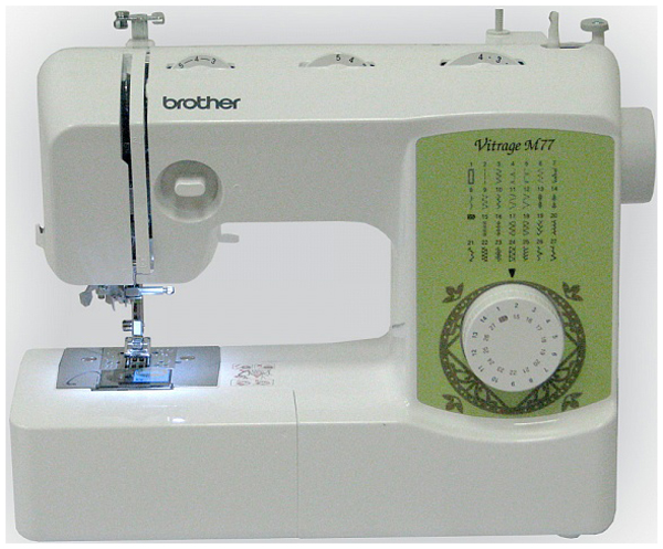 Швейная машина Brother Vitrage M77 лапка для бахромы brother f025n