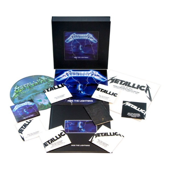 Metallica ?  Ride The Lightning (Deluxe Box Set)(4LP+6CD+DVD+Book)