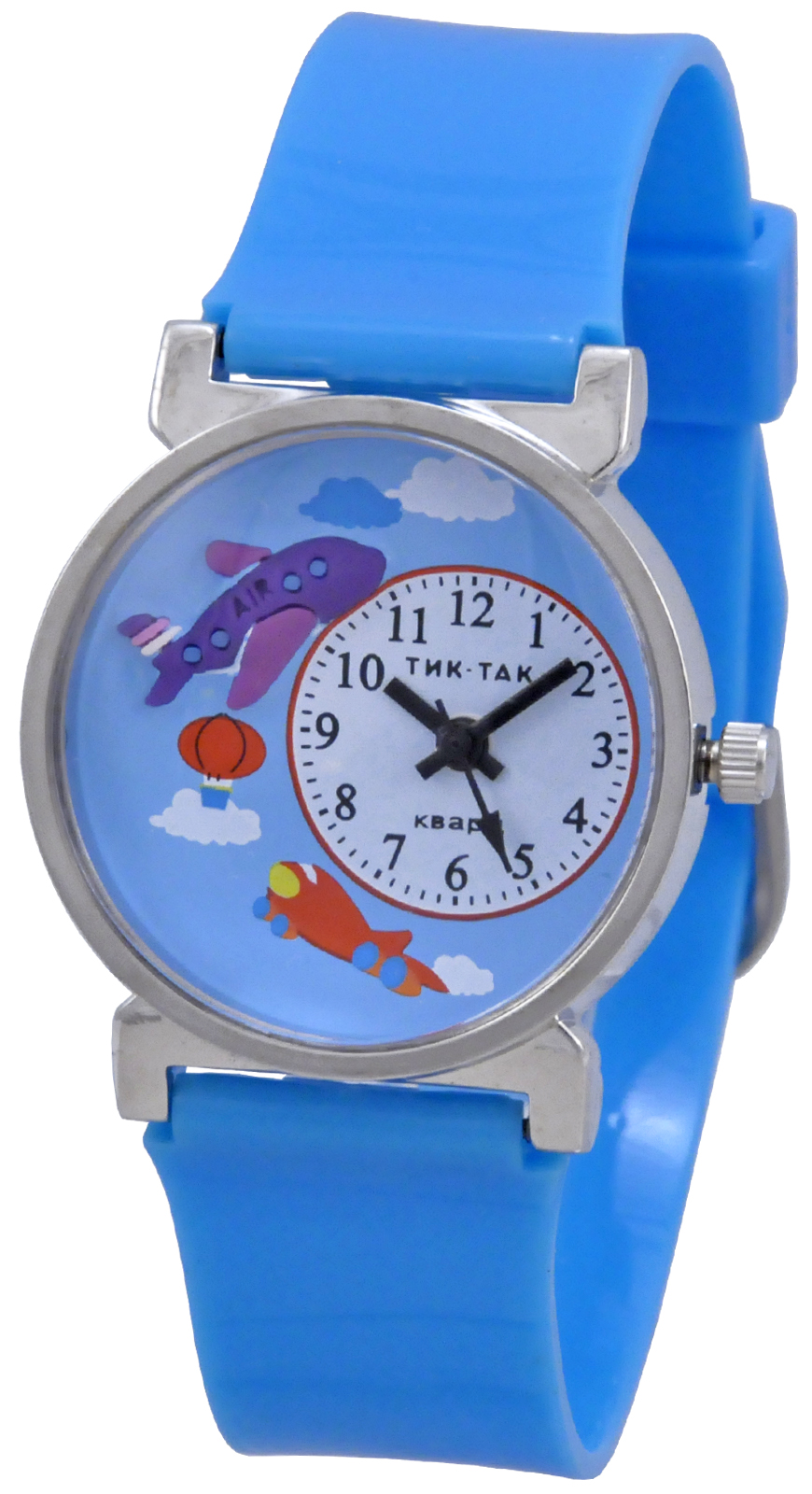 Детские наручные часы Тик-Так Н103-1 самолет