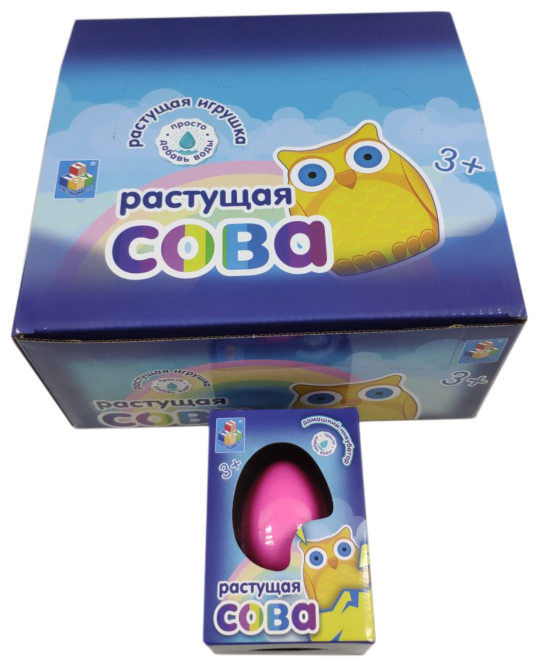 фото Домашний инкубатор "яйцо с растущей совой" 1toy 1 toy