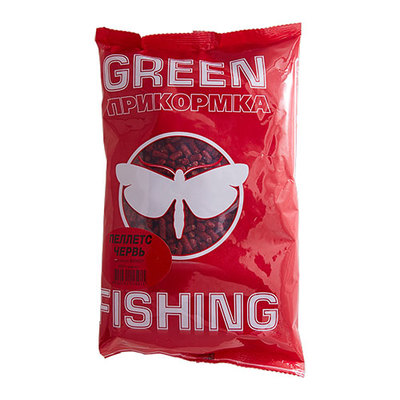 

Пеллетс GreenFishing Червь 800 г, Червь