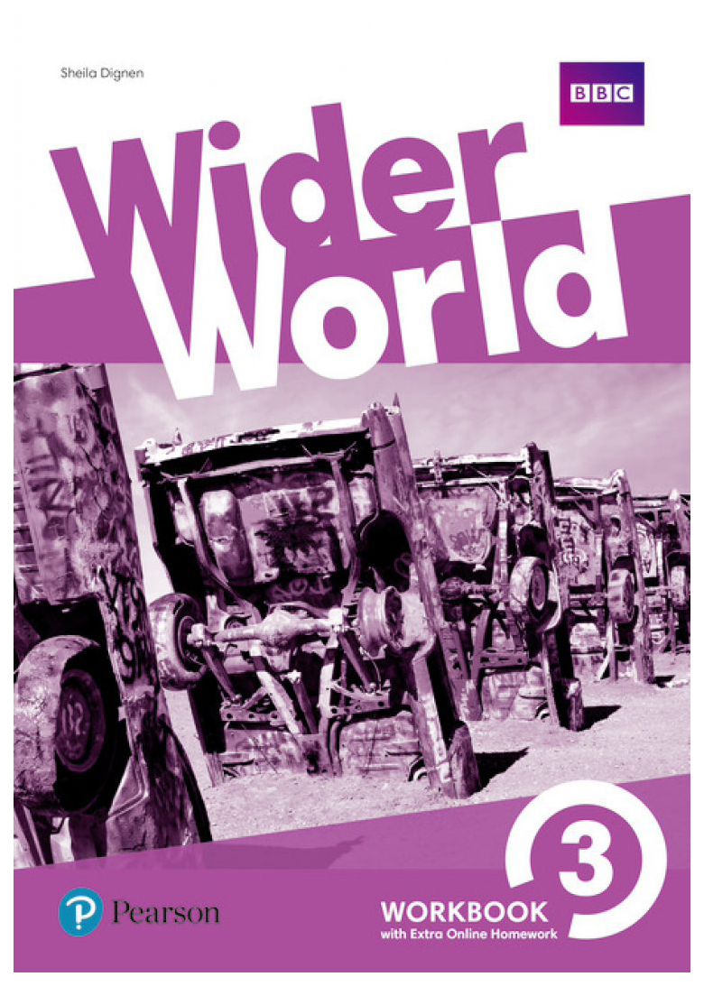 

Pearson Dignen Sheila Wider World 3. Workbook with Extra Online Homework Pack