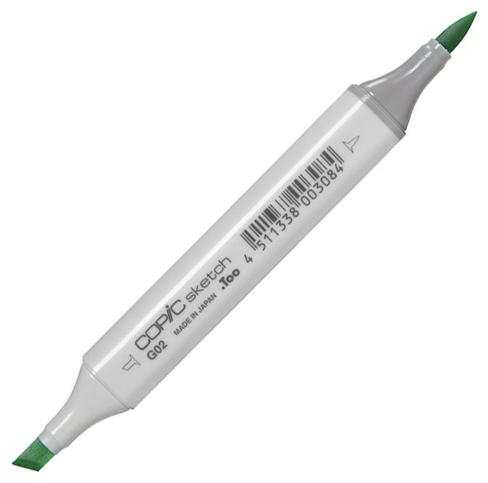 

Маркер Copic Sketch G02 зеленый спектр зеленый