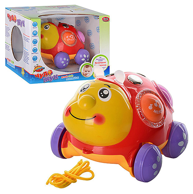 

Интерактивная игрушка PLAY SMART Чудо жук 7573, Разноцветный