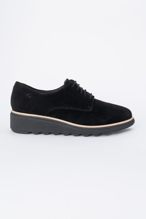 

Полуботинки женские Clarks 26136362 черные 36 RU, 26136362