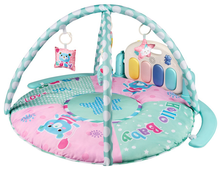 

Развивающий коврик для детей Amarobaby 95x95x45 Медведь
